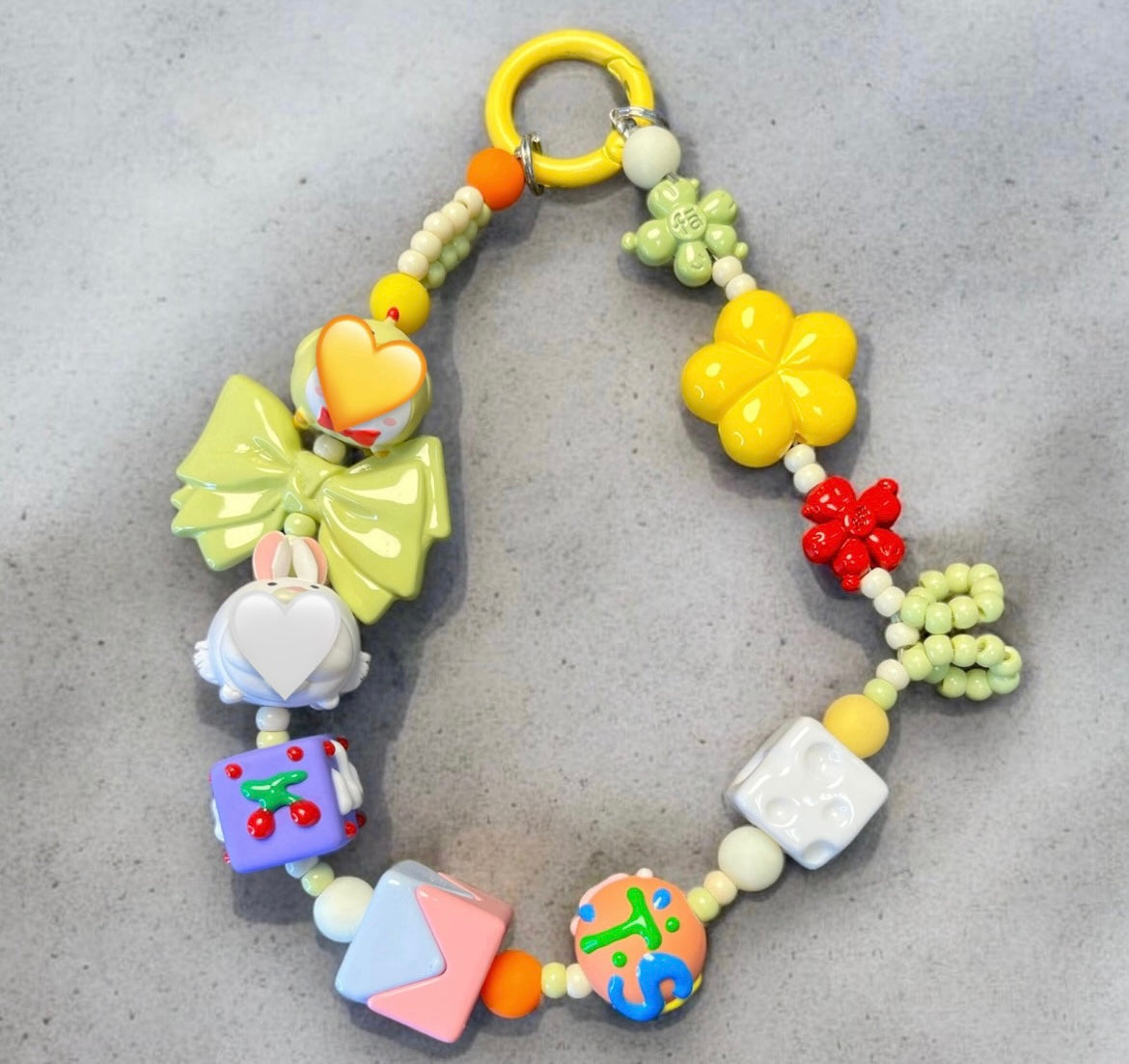 Shiny Cartoon Candy Animal Phone Charm P194