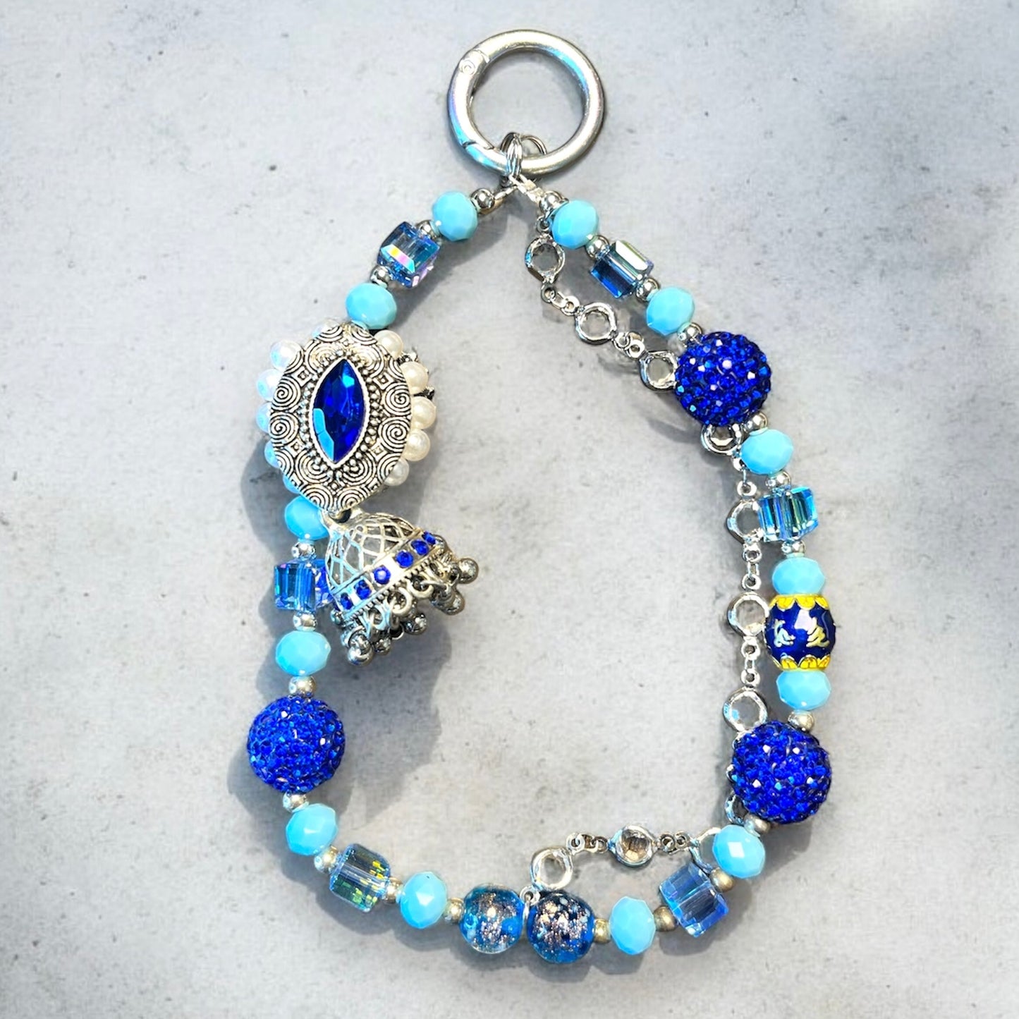 Crown Royal Blue Phone Charm P207