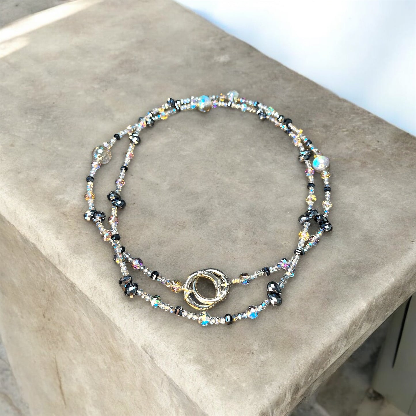 Dark Sea Blue Phone Charm P117