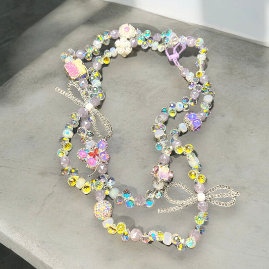 Colorful Butterfly phone Charm P001