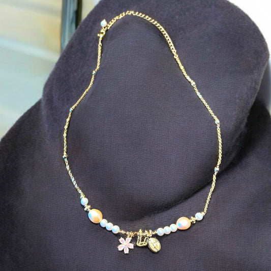 Daisy & Peaches Gold Necklace N036