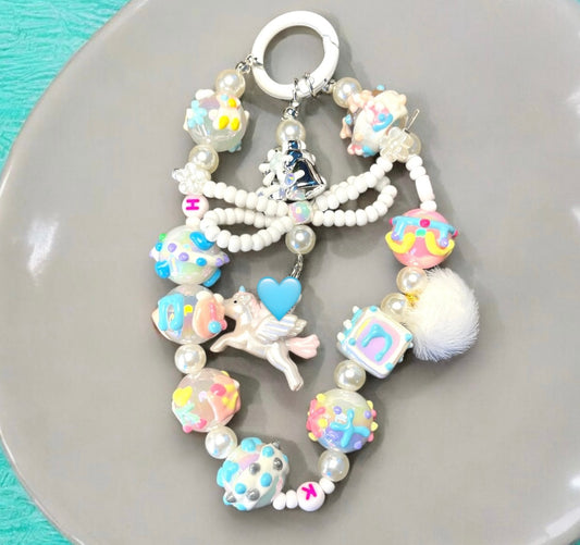 Unicorn Cat Phone Charm P061
