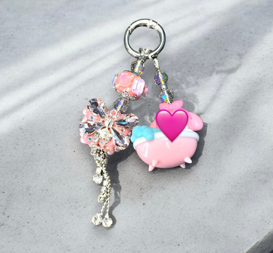 Funny Bathtub Cute Phone Charms P078