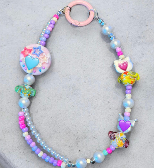 Mischievous Fun Bunny Candy Phone Charm P233