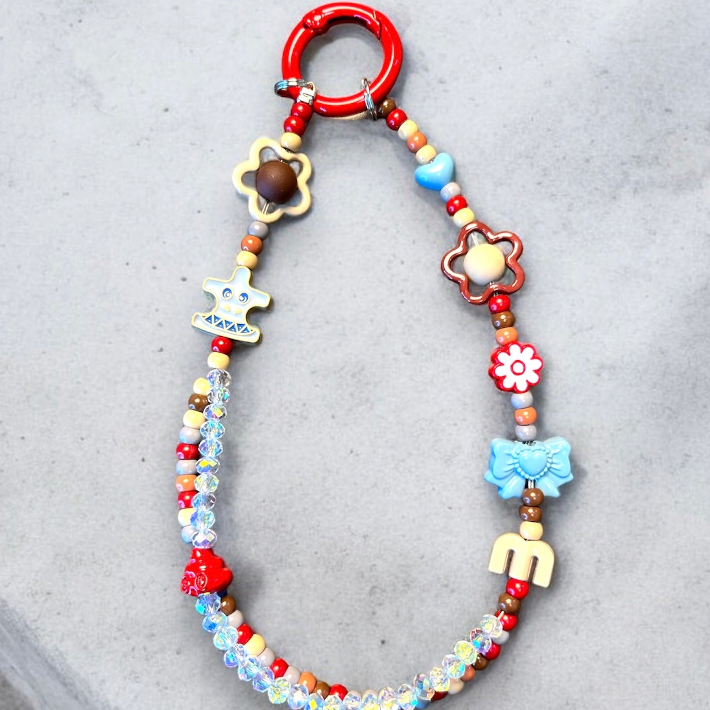 Festive Snowing Day Phone Charm