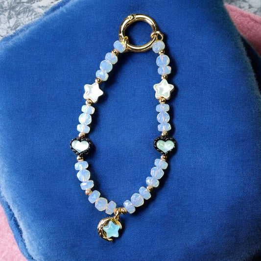 Starry Blue Night Phone Charm P190