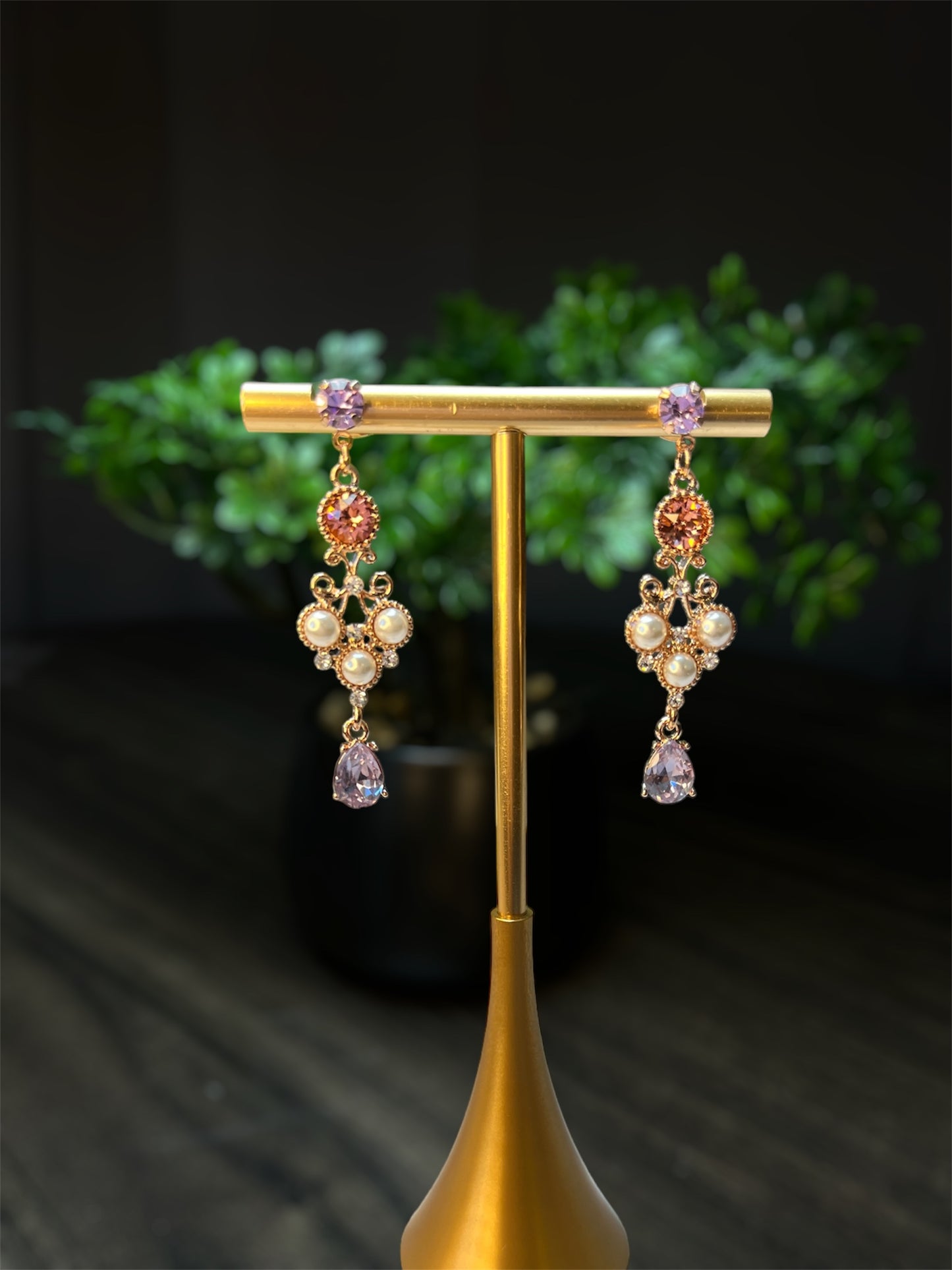 Pearl Gems Earrings E123