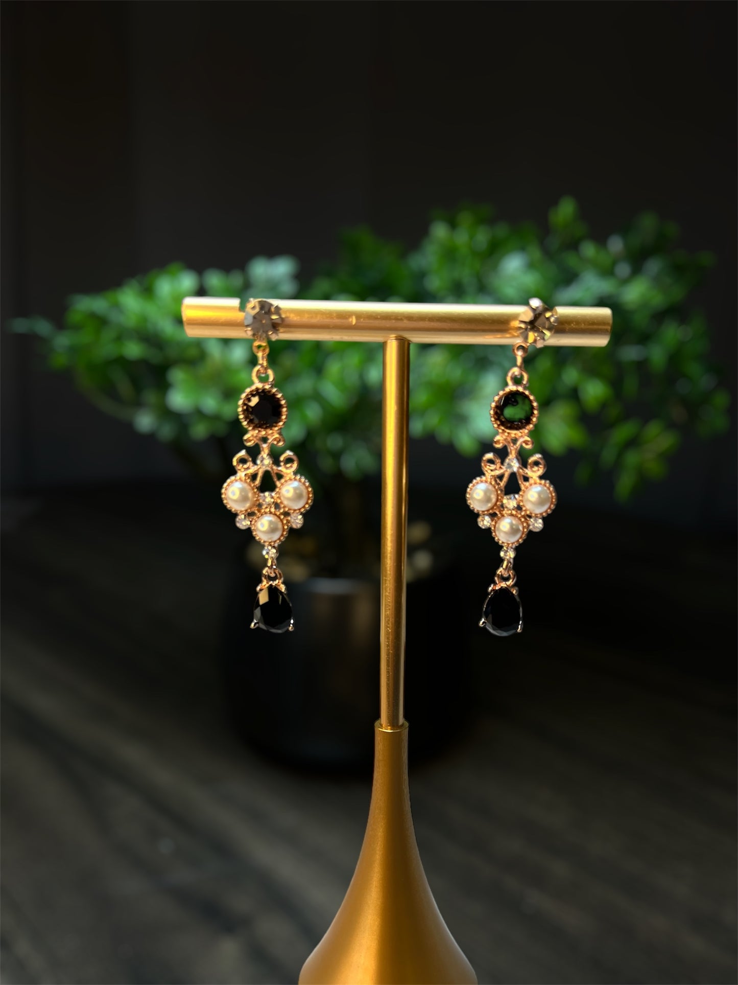 Pearl Gems Earrings E123