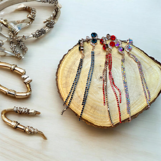 Jewel Dropped Pair Earrings E114