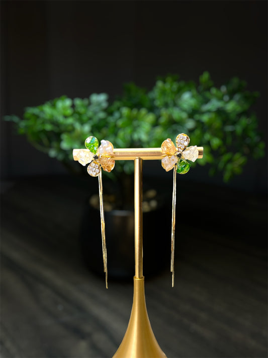 Earth Day Flower Earrings E145