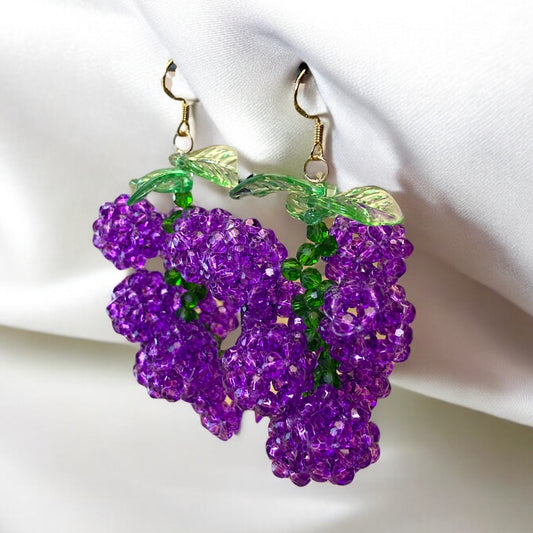 Grape Vine Earrings E005